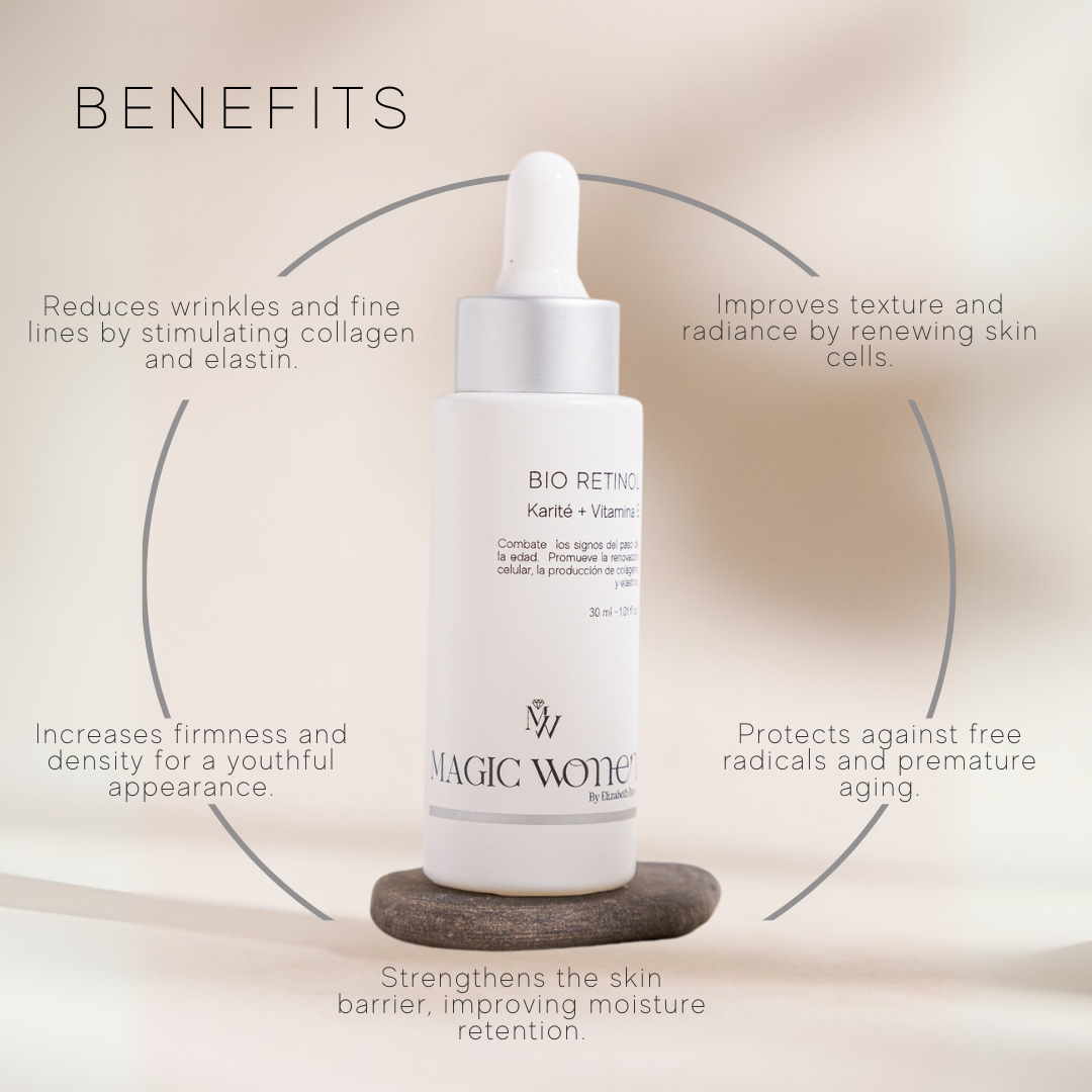 Bio-Retinol Serum with Shea Butter and Vitamin E-Magic Women