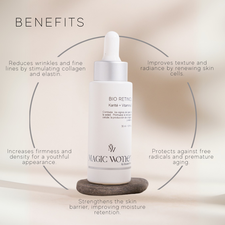 Bio-Retinol Serum with Shea Butter and Vitamin E-Magic Women