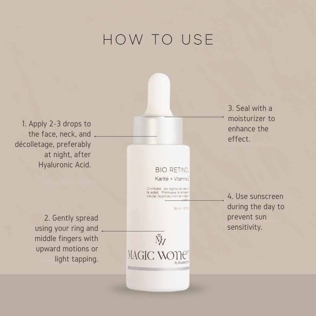 Bio-Retinol Serum with Shea Butter and Vitamin E-Magic Women